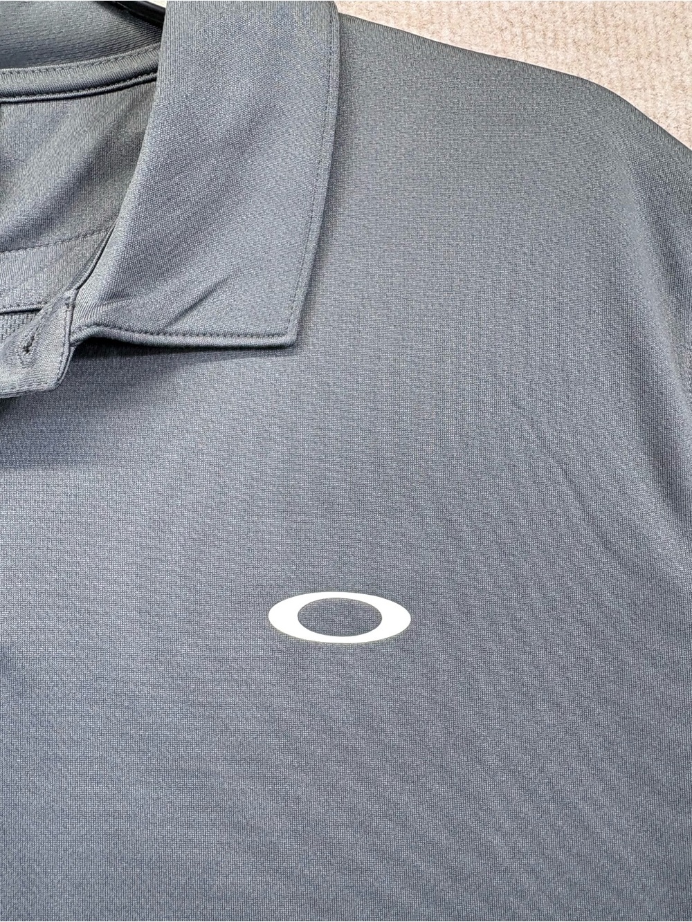 Oakley HydrOlix Dark Gray Polo Size XL - Picture 3 of 5